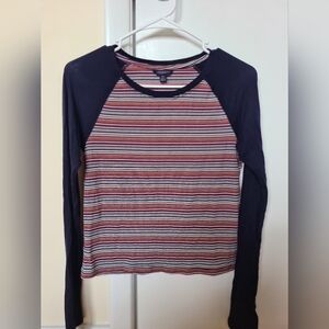 Striped Long Sleeve Top